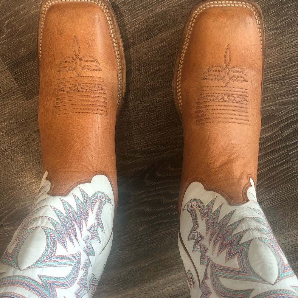 Justin Men’s 10D Smooth Ostrich boots